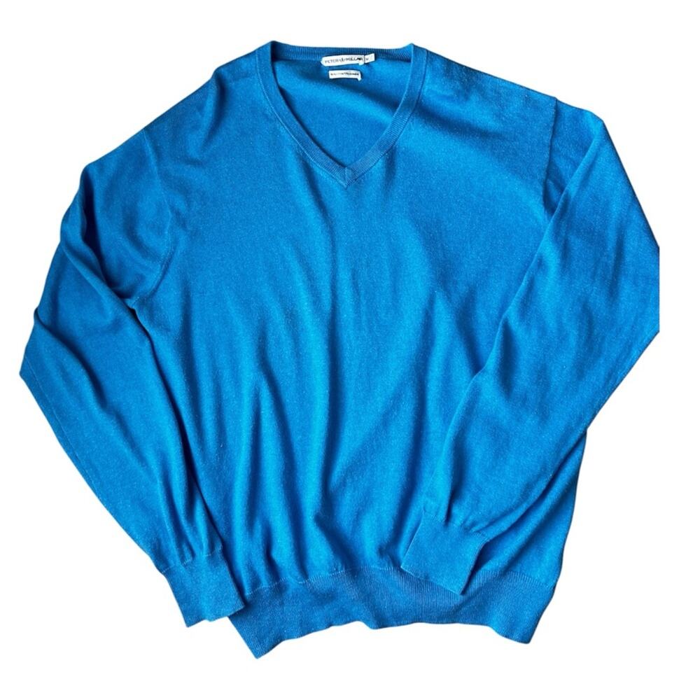 Peter Millar Men’s Cashmere V Neck Sweater Medium